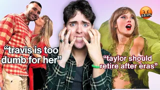 reacting to YOUR unpopular taylor swift opinions *nightmare fuel*