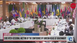 CARICOM Summit Opening of Inter-sessional Meeting