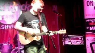 Ed Sheeran - Hit Me Baby One More Time - Hard Rock Cafe Nashville