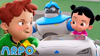 ARPO Robot Babysitter | Playdate Terror Time! | Funny Cartoons for Kids | Arpo the Robot