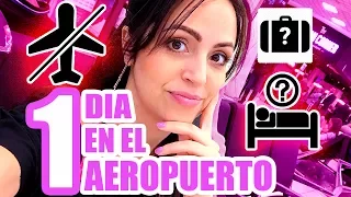 24 Horas en el Aeropuerto de México - Cómo Es?! SandraCiresArt