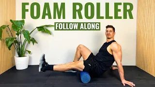 20 Min FULL BODY FOAM ROLLER ROUTINE | Follow Along