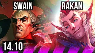 SWAIN & Lucian vs RAKAN & Kai'Sa (SUP) | 7/4/22, 800+ games | KR Diamond | 14.10