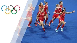 Gold for Great Britain in Women's Hockey