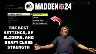 Best Franchise Settings for Madden 24