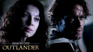 Claire Treats Jamie's Wounds | Season 1 Premiere | Outlander
