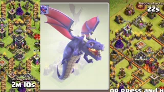 Distroye level 9 and 10 town hall||Dragon cliffs level 4 attack