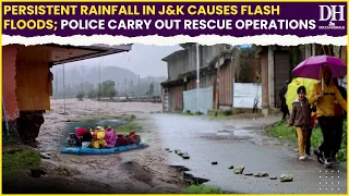 Kashmir Flash Floods: J&K Incessant rainfall in Kupwara; police carry out rescue operation