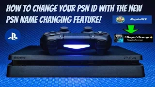 How To Change Your PSN ID With The New PSN Name Changing Feature! [EASY]