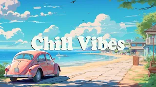 Music for when you are stressed 🍀 Chill songs to make you feel positive and calm ~ morning songs