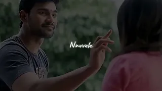 Nuvvele nuvvele telugu song whatsapp status in telugu