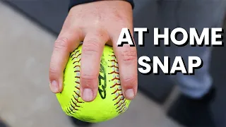 SOFTBALL PITCHING DRILL (AT HOME SNAP DRILL)