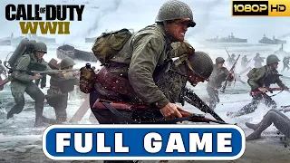 Call Of Duty World War II - Playthrough Full Game [1080p 60FPS] (No Commentary)