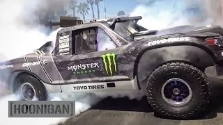 [HOONIGAN] DT 100: BJ Baldwin's 800HP Trophy Truck Decimates the Donut Garage