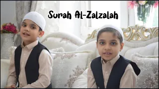 Amazing and Beneficial Teaching style of Quran | 099 Surah Az Zilzal by Mishary Al Afasy (iRecite)