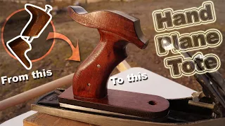 How to make a Plane Tote | Making a Hand Plane Tote | Plane Handle DIY