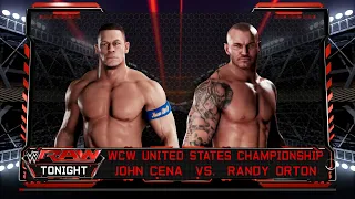 WWE 2K18 | John Cena Vs Randy Orton | WCW United States Championship Match