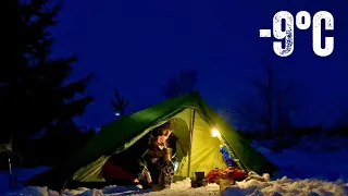 The COLDEST Night Camping I’ve EVER EXPERIENCED! Solo Overnight