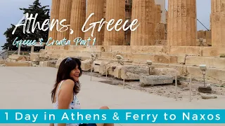 Must-See in Athens, Greece & SeaJets Ferry to Naxos | Greece Mother & Daughter Travel Vlog