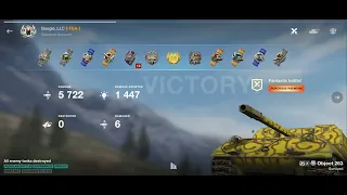 🇷🇺 Object 263 Ace Replay | 5722 Damage_1447 Dmg Assisted | Google_LLC | WoTB 10.7