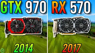 GTX 970 vs RX 570 in 2023 - Big Difference?