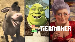 Shrek Characters Tier Ranking