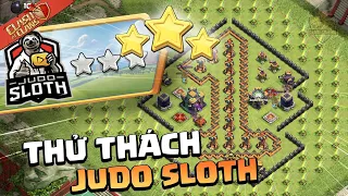 CÁCH ĐÁNH 3 SAO THỬ THÁCH Judo Sloth Clash of clans | Akari Gaming