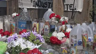 Memorial growing for 53 migrants who lost their lives in the back of a tractor-trailer in Texas heat