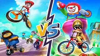 Golmaal Jr. Vs Little Singham Cycle Race - Gameplay HD