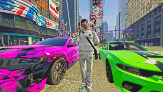 I spent 24 hours ROBBING and SCAMMING, in GTA 5 RP!