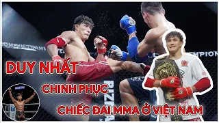 Nguyễn Trần Duy Nhất chiến thắng trong trận Chung kết MMA - Lần đầu tiên được tổ chức ở Việt Nam