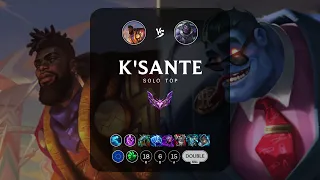 K'Sante Top vs Dr. Mundo - EUW Master Patch 14.7