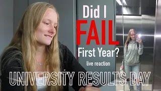 UNIVERSITY FIRST YEAR RESULTS|| live reaction