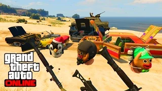 LES LOWRIDERS ATTAQUENT LA BASE MILITAIRE GTA 5 ONLINE