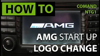 HOW TO Change Mercedes COMAND Start Up Logo to AMG - CLS W219 & E Class W211 + Others