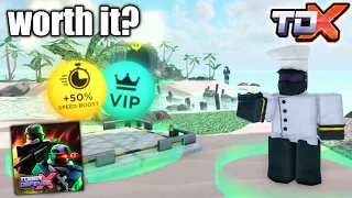 Are TDX GAMEPASSES Worth It? | ROBLOX