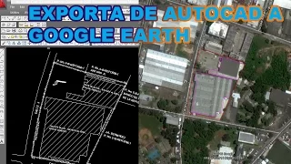 Como exportar de autocad a google earth