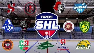 TIPOS Slovenská hokejová liga štadióny 2022/23🇸🇰