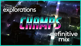 Anjunadeep Explorations: Champs Definitive Mix | 4-Hour Nestdrop Milkdrop2 Custom Visuals VJ Mix