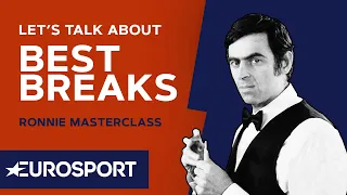 Let's Talk About the Best Breaks | Ronnie O'Sullivan MasterClass | Snooker | Eurosport