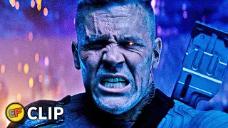 Cable's First Appearance - Matt Damon & Alan Tudyk Cameo Scene | Deadpool 2 (2018) Movie Clip HD 4K