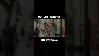 ALLERGY BY (G)I-DLE IS SO GOOD ❤ #allergy #gidle #queencard