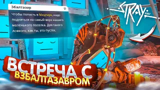 ВСТРЕЧА С ВЗБАЛТАЗАВРОМ! НОВЫЙ ГОРОД! (ПРОХОЖДЕНИЕ Stray #6)