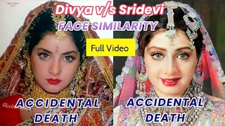 Divya v/s Sridevi Birthday,Death,1st Movie, Husband More | 9os Bollywood Queens @QuickMovieReels