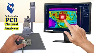 How to use thermal camera in mobile phone repairing | DytSpectrumOwl PCBA thermal analyzer