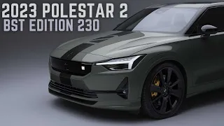 2023 Polestar 2 BST Edition 230 Is Back With New Graphics and Paint Color