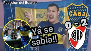 ERA SABIDO!! La Reacción del Bostero al Boca vs River... Superclásico