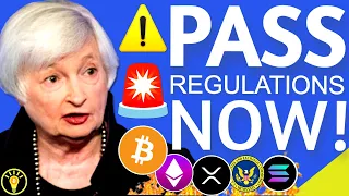 🚨JANET YELLEN TELLS CONGRESS TO PASS CRYPTO REGULATIONS! SOLANA BREAKS AGAIN & ROBINHOOD METAMASK