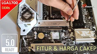 Motherboard LGA 1700 DDR5 Murah Terbaik! Fitur komplit! Asrock B760M Steel legend Wifi