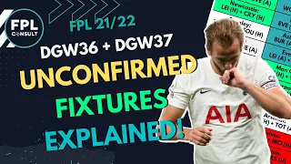 FPL GW33 PLANNING AHEAD! | DGW36 & DGW37 COULD CHANGE! | GAMEWEEK 33 | FANTASY PREMIER LEAGUE 21/22